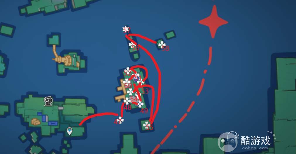 原神4.8破碎之海宝箱全收集攻略