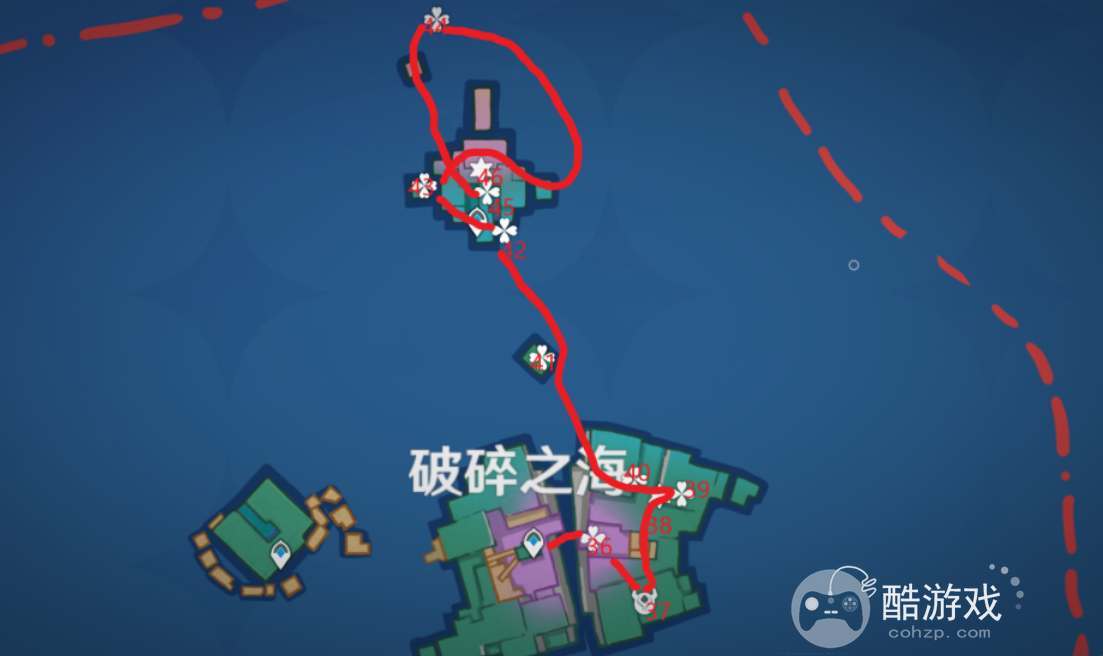 原神4.8破碎之海宝箱全收集攻略