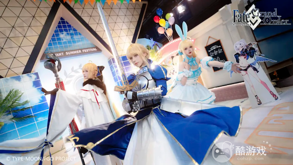 BW2025镇展之宝现身《FGO》携巨型誓约胜利之剑亮相BW嗨翻全场!