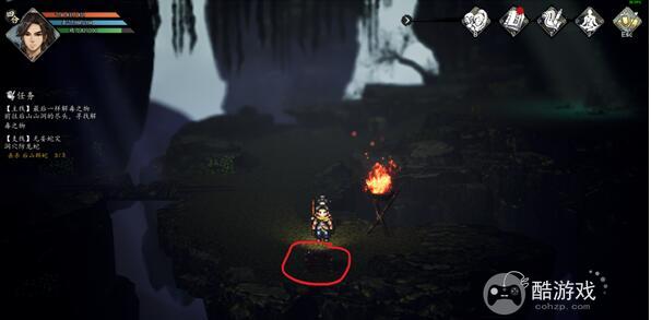 《逸剑风云决》梧桐村山蛇洞宝箱在什么位置 梧桐村山蛇洞宝箱收集指南