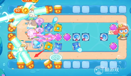 保卫萝卜4海的闺女第82关如何玩 海的闺女82关玩法步骤详解