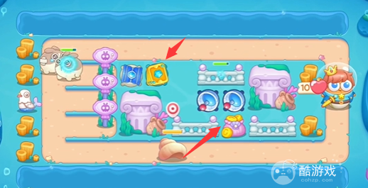 保卫萝卜4海的闺女第82关如何玩 海的闺女82关玩法步骤详解