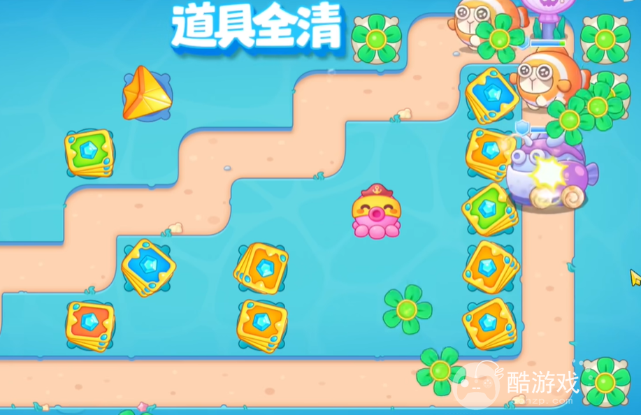 保卫萝卜4海的闺女第82关如何玩 海的闺女82关玩法步骤详解