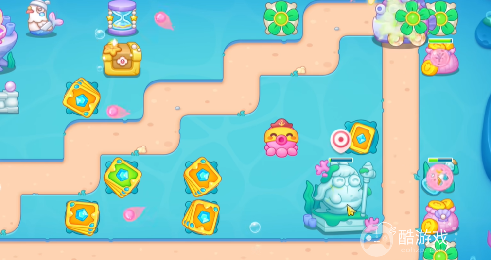 保卫萝卜4海的闺女第82关如何玩 海的闺女82关玩法步骤详解