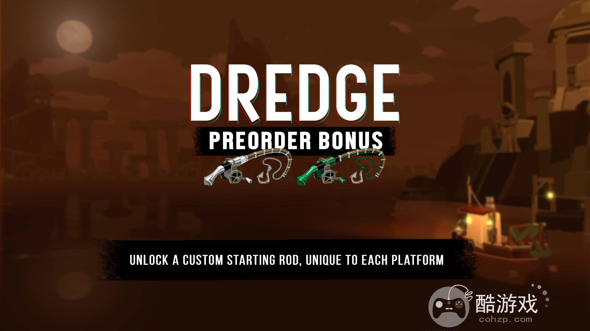 克苏鲁捕鱼冒险游戏《渔帆暗涌DREDGE》Mac/iOS/Android版本将于12月18日推出