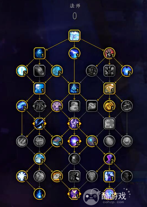 魔兽世界11.0奥法天赋加点推荐1