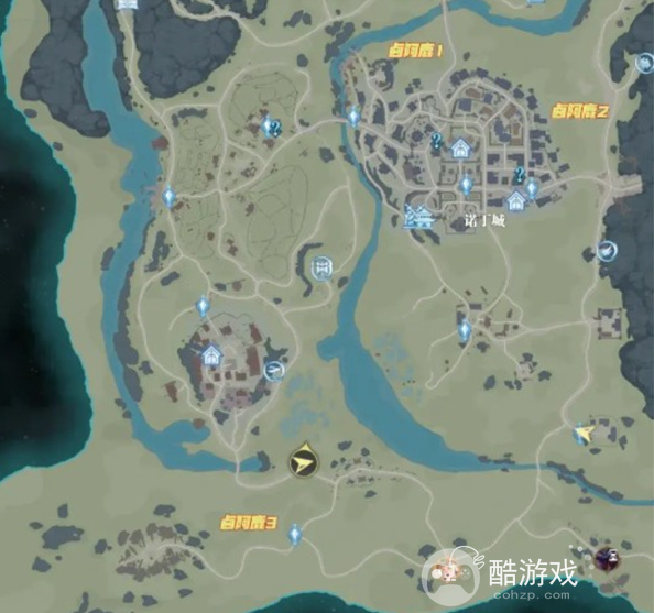 斗罗大陆猎魂世界诺丁城卤阿鹿位置攻略1